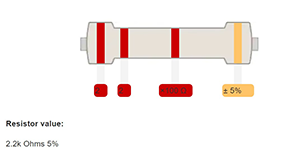 What is a 2.2k Resistor and 2.2k ohm Resistor Color Code